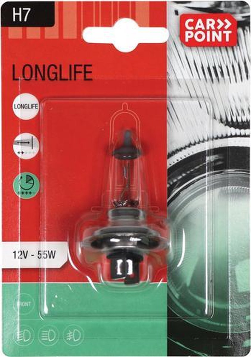 Carpoint Longlife Autolamp H7 12V 55W