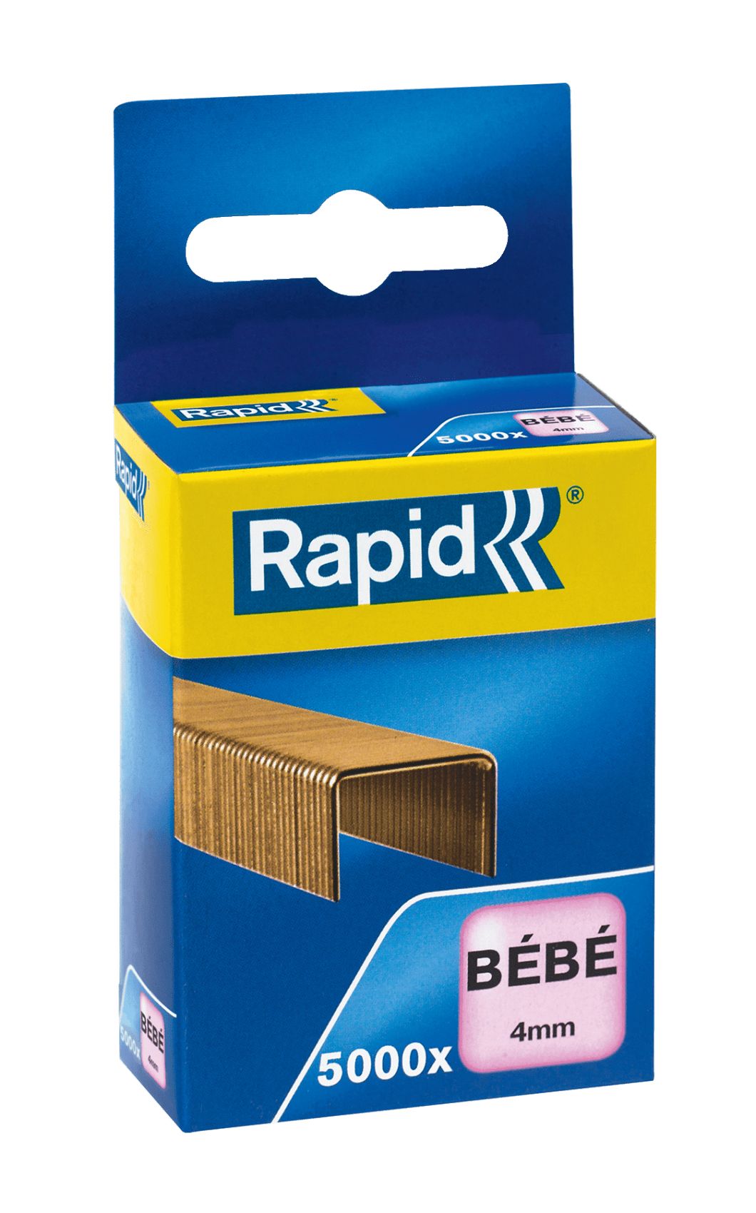 Rapid Nietjes - 4mm - 5000 stuks - Koper