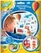 Totum Auto raamstickers verkeer - reizen thema 55 stuks - in de auto op reis - voor kinderen autoraam plakstickers