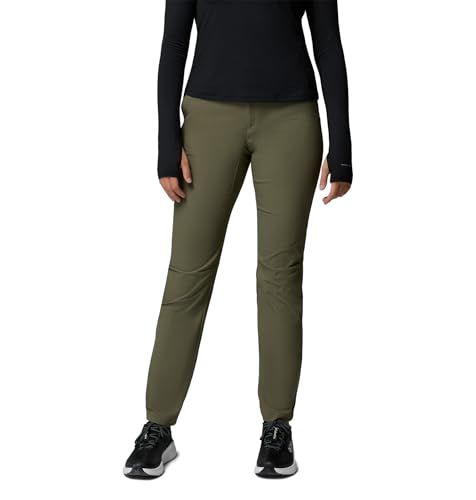 Columbia Leslie Falls Pant II Long Womens 12 Stone Green