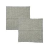 THUN Set van 2 servetten Bloomia, 75% katoen, 25% linnen, Collectie Lentetuin, 40 x 40 cm
