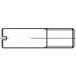 TOOLCRAFT TO-5394636 Tapeind M8 100 stuk(s)