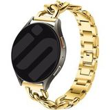 Strap-it Samsung Bracelet chaîne acier Samsung Galaxy Watch 5 - 40mm (or)