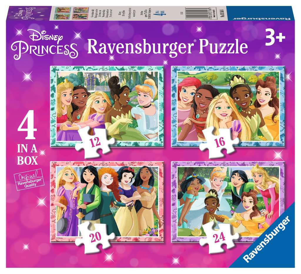 Ravensburger Disney Princess Puzzle (4 in 1) - Multicolour