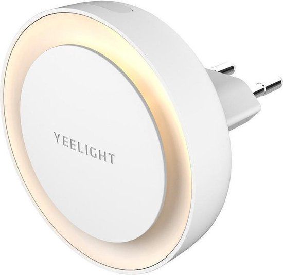 Yeelight Plug-in Nachtlampje voor Kinderkamer - Met Sensor - Warm Wit Licht