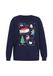 myMo Pop Sweatshirt marine / groen / rood / wit