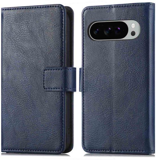 imoshion Hoesje - Geschikt voor Google Pixel 10 Pro XL - Luxe Bookcase - Donkerblauw