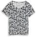 Tom Tailor T-shirt imprimé bleu ginkgo minimal XXXL