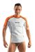 Seacsub Fit 2 Mm Uv Korte Mouw T-shirt Wit, Oranje 2XL