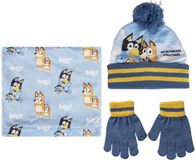 CERDÁ LIFE'S LITTLE MOMENTS Bluey Winterset Muts, Handschoenen en Sjaal