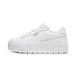 Puma Karmen II L Dames Sneakers - Puma White-Puma White-Puma Silver