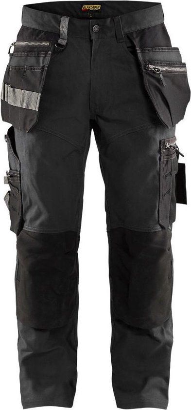 Blåkläder Werkbroek met stretch 1590-1343 - Donkergrijs/Zwart - C52