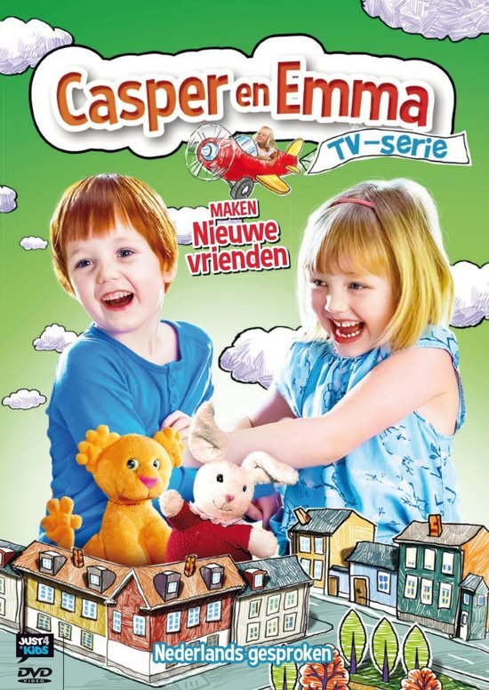 1 Dvd Amaray Casper En Emma - Seizoen 2 - Deel 2 : Maken Nieuwe Vrienden dvd