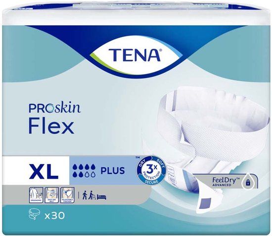 Tena Flex Plus XL - 30 stuks - Extra plus - Unisex