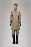 Rains Visstaart beige parka