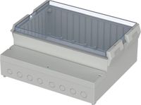 Bopla REGLOCARD RCP 2500 Wandbehuizing 257 x 217 x 132.5 ABS, Polycarbonaat Lichtgrijs 1 stuk(s)