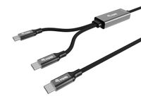 Equip 128895 USB-kabel USB 2.0 1,5 m USB C 2 x USB C 140 W Zwart