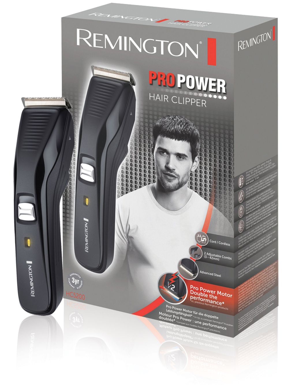 Remington HC5200 - Hair Clipper - Black