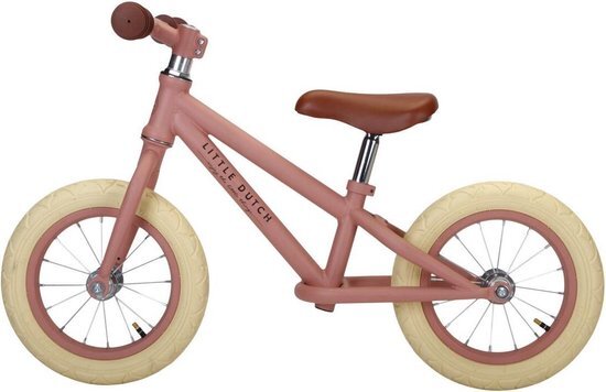 Little Dutch Loopfiets Mat Pink