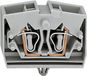WAGO 264-341 Borstklem 10 mm Veerklem Toewijzing: L Grijs 1 stuk(s)