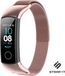 Strap-it Honor band 4 / 5 Milanese bracelet - rose pink