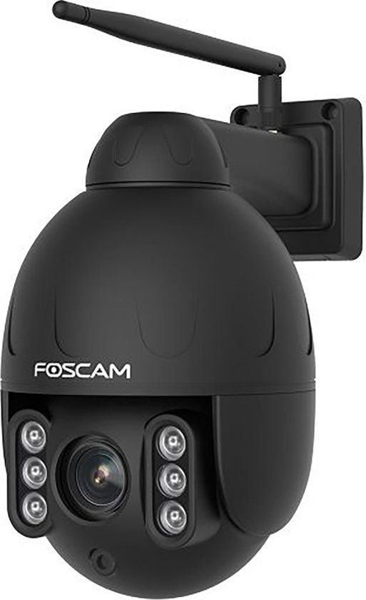 Foscam SD4 - 4MP Outdoor PTZ Security Camera - 4x Zoom - 50m Night Vision - Black