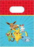 Globos Papieren Uitdeelzakjes Pokemon - 4st.