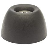 WAGNER Retro deurstopper BUITEN - Ø 50 x 30 mm, zwart