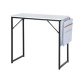 ARANAZ S.L. MANUFACTURAS DE LA MADERA Bureau met documenthouder in gebroken wit, hoogte 74 cm