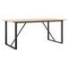 Table à manger O-frame 180x90x75 cm pin massif et acier