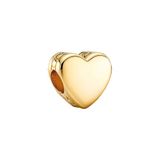 Pandora Hart bedel 762015c00 Zilver Goudkleurig