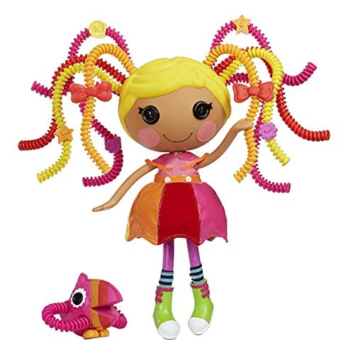 Lalaloopsy Silly Hair Doll April Sunsplash met huisdier Toucan - 33 cm Regenboog haar stijl pop met veekleurig haar - 11 Accessories, In een herbruikbaar salon speelset pakket - Voor 3 - 103 jaar