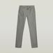 G-Star Bronson 3.0 Slim Chino Heren Joggingbroek Katoen/Acetaat/Elastaan W28L32 Gs Grey/Milk Dobby