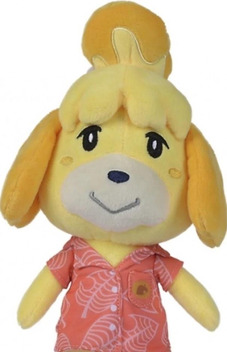 simba Animal Crossing Pluche - Isabelle (44cm) - Knuffel