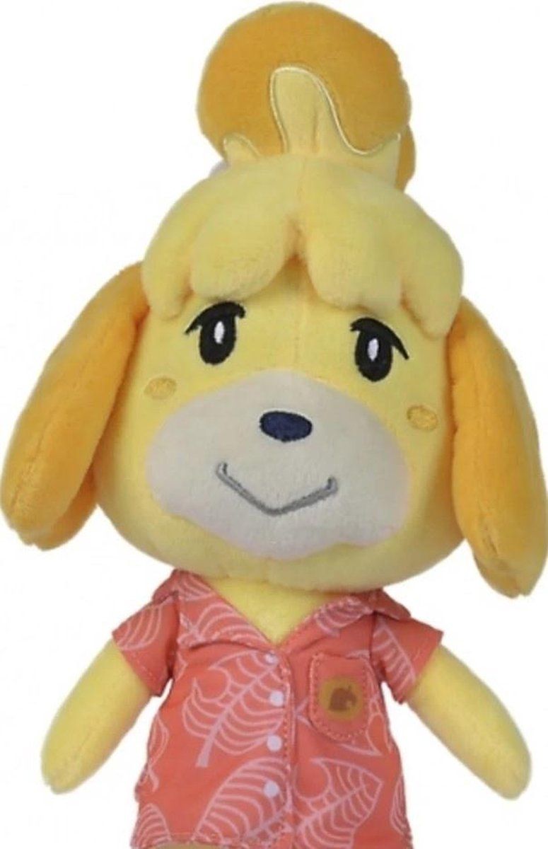Simba Animal Crossing Pluche - Isabelle (44cm) - Knuffel