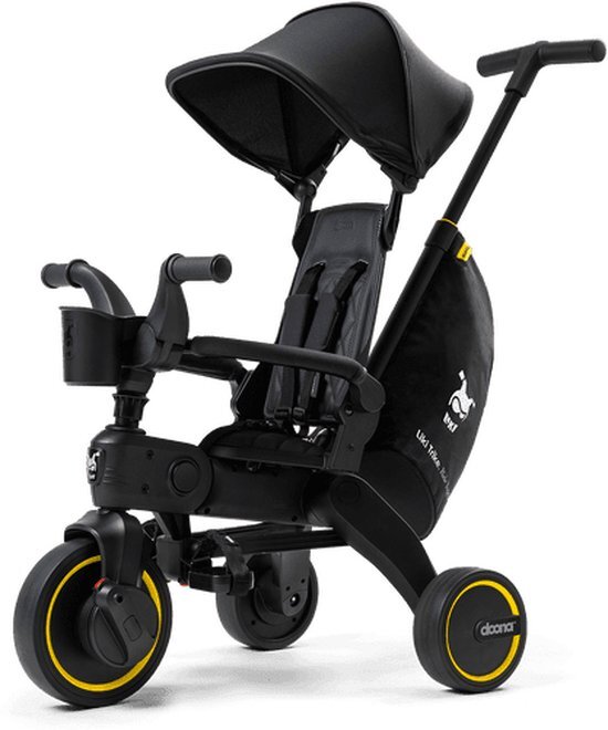 Doona Liki Trike Special Edition Driewieler Just Black