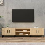 Maison Exclusive - meuble TV chêne Sonoma, 180 x 31,5 x 40 cm, panneau de particules