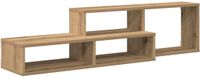 vidaXL Wand TV Stand 120 x 25 x 28.5 cm Bewerkt hout