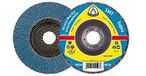 KLINGSPOR 322821 schuurmopplaat SMT 314, 180 x 22,23 mm, 10 stuks. Korrel: 40, gebogen