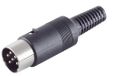 1aTTack.de 5x 6-pins DIN-diodeconnectoren