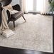 Safavieh Evoke Collectie Laagpolig Tapijt - Ivoor/Taupe - 120 x 180 cm