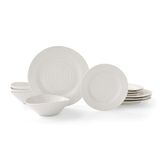 Portmeirion Home & Gifts Sophie Conran dinerset, porselein, wit, 11 x 11 x 1 inch