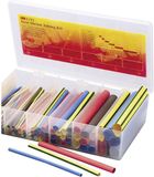 3M GTI-BOX1.6-19MC Krimpkous assortiment Rood, Blauw, Bruin, Transparant, Groen, Geel Krimpverhouding:2:1 104 onderdelen
