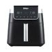 Ninja Airfryer Max Pro, 6,2 l, gebruikt geen olie, 1 grote vierkante lade, braden, bakken, airfryen, gezinsformaat, digitaal, bevroren bereiden, antiaanbak, vaatwasmachinebestendige mand en