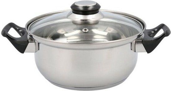 Quid Habitat Kookpot - 18 cm - Roestvrij staal
