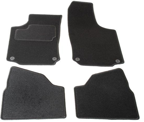 Cargoods Automatten op maat - zwart stof - Opel Corsa C 2004-2006