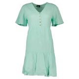 Vero Moda Satina Korte Mouwen Korte Jurk Groen L Vrouw