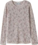 NAME IT NKFWANG WOOL NEEDLE LS TOP Meisjes Lange mouwen shirts Violet Ice 146/152