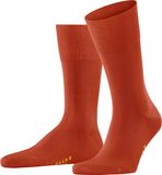 FALKE Tiago eenkleurig fil d'Ecosse katoen sokken heren orange - maat 39-40