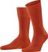FALKE Tiago eenkleurig fil d'Ecosse katoen sokken heren orange - maat 39-40